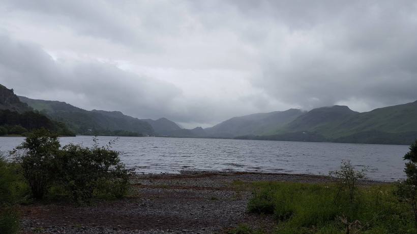 Looking out across Derwent Water