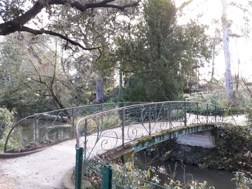 Bridge in the Jardin les Plantes